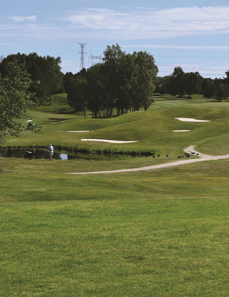 Cedar Green Golf Club in Greater Sudbury, Ontario, Canada